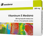 Vitaminum E Medana 200mg 20 kaps. /Polpharma